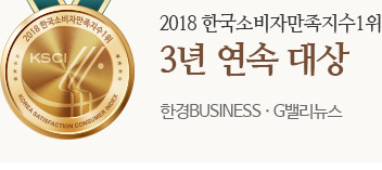 2018 한국 소비자만족지수 1위